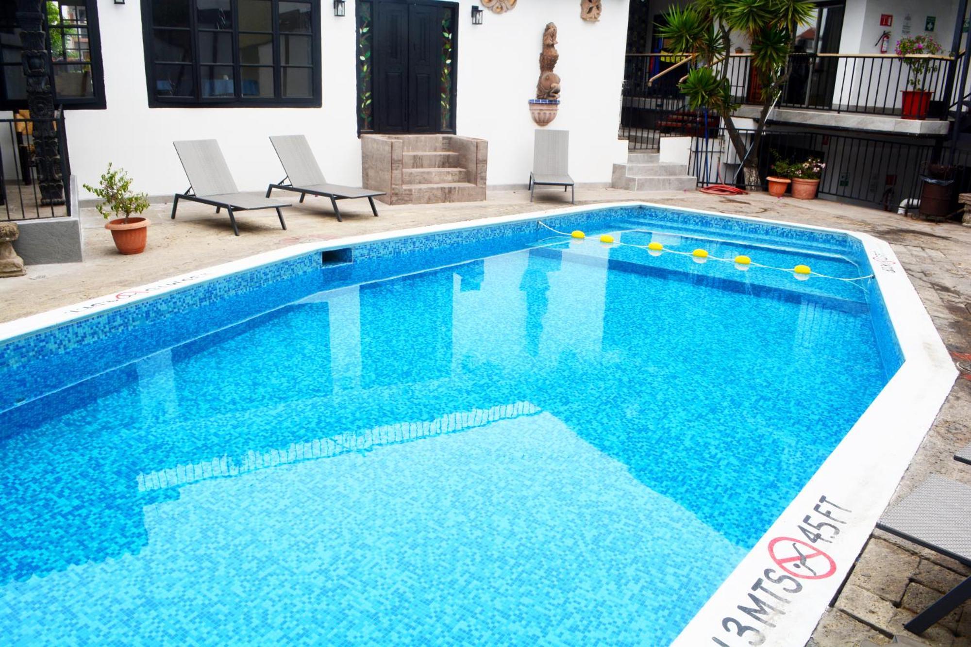 Hotel Posada El Rey Sol 엔세나다 외부 사진