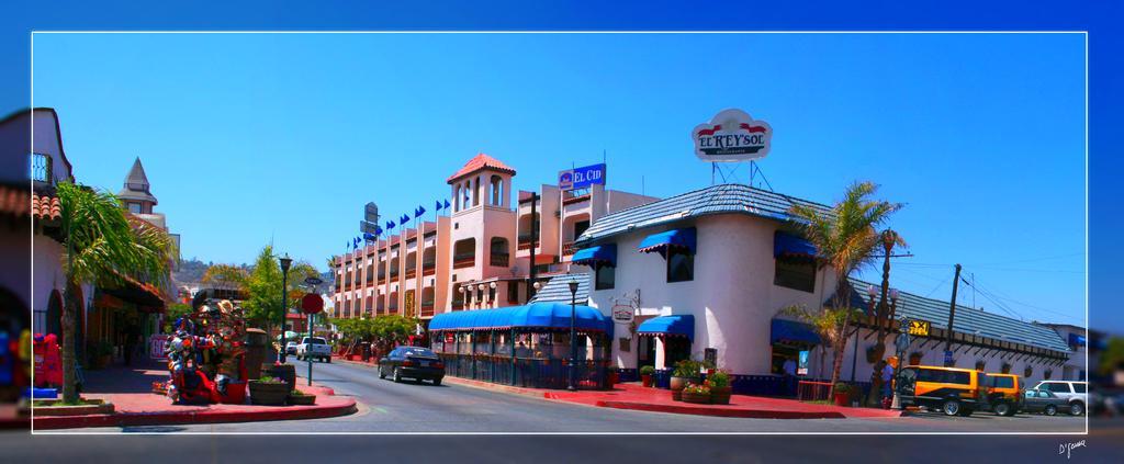 Hotel Posada El Rey Sol 엔세나다 외부 사진